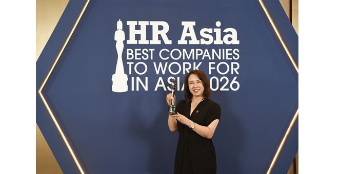 ทีทีบี คว้ารางวัล HR Asia Best Companies 2026 สะท้อนวัฒนธรรมองค์กรที่เติบโตไปพร้อมพนักงาน
