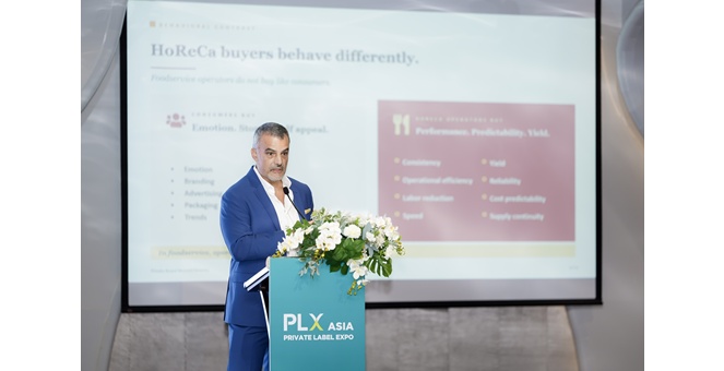 โก โฮลเซลล์ ในเครือเซ็นทรัล รีเทล แลกเปลี่ยนมุมมองในงาน PLX ASIA 2026 ชี้ PRIVATE LABEL โตแรงในตลาดโฮเรก้า ชูการเป็น ‘โซลูชัน’ เพื่อผู้ประกอบการ